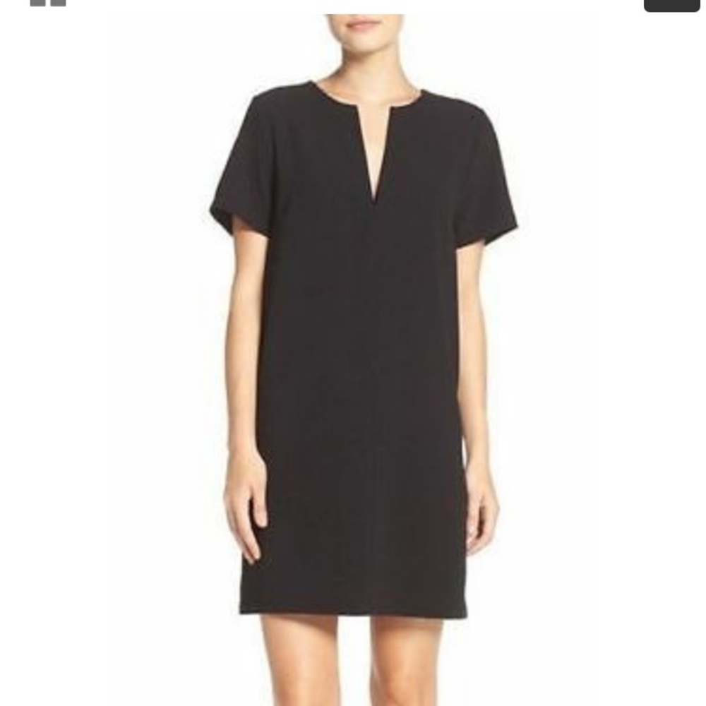 Black V-Neck Dress Felicity & Coco XS